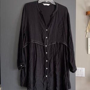 Zara black tunic